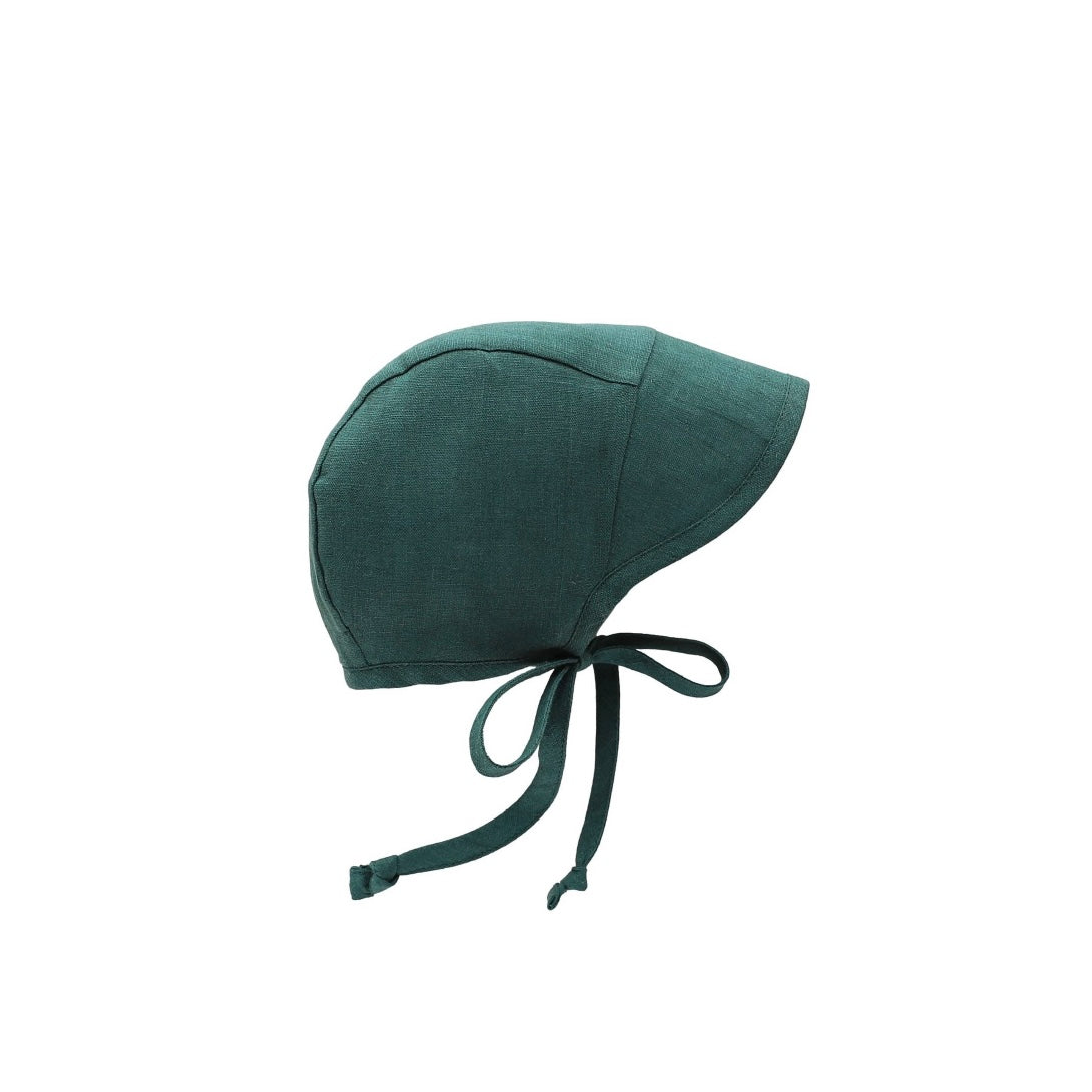 EMERALD BRIMMED BONNET