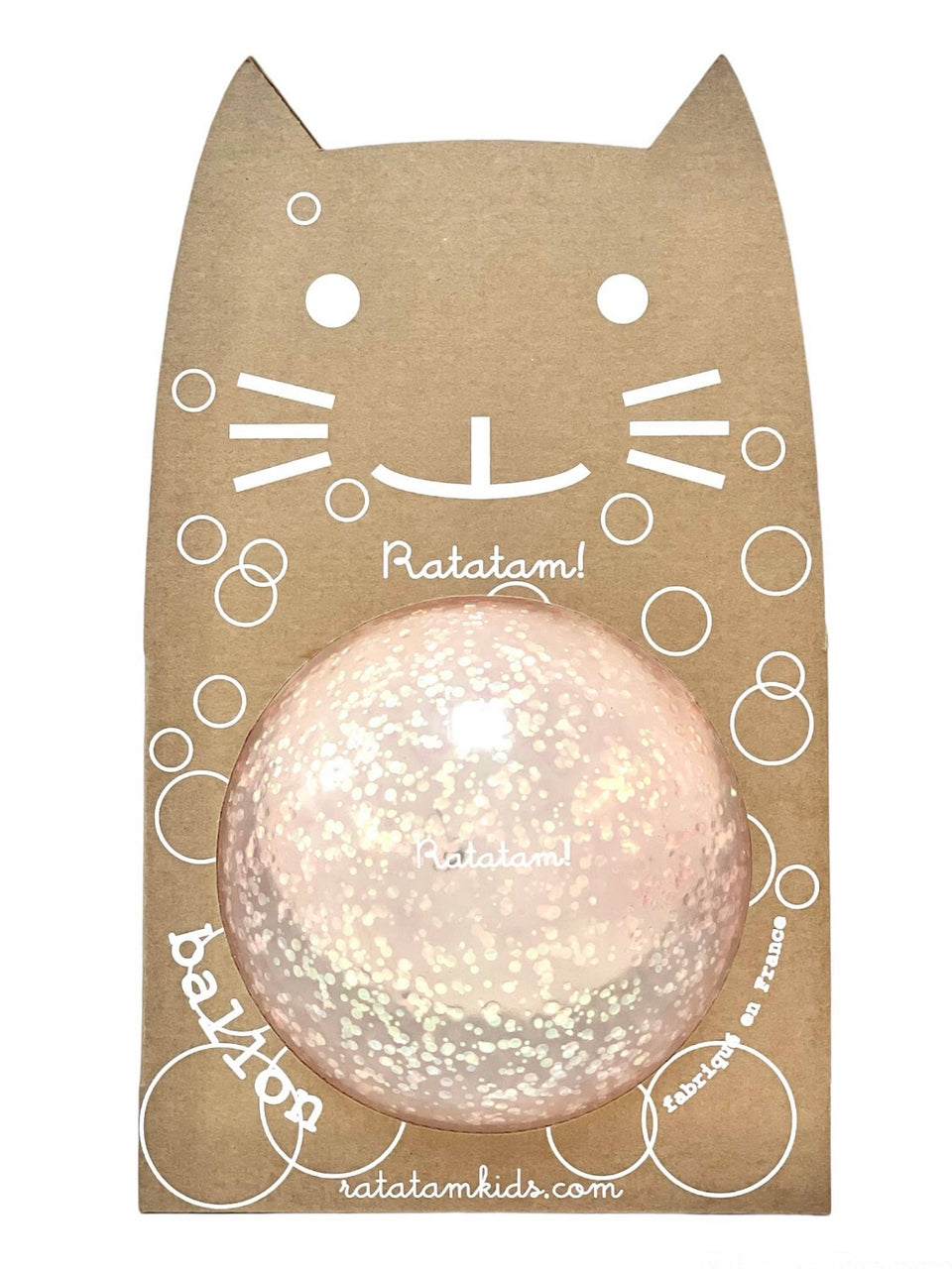 Glitter Ball - Pink - 15cm