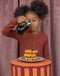 ORGANIC WAFFLE ONE-PIECE SLEEPER - MOLASSES
